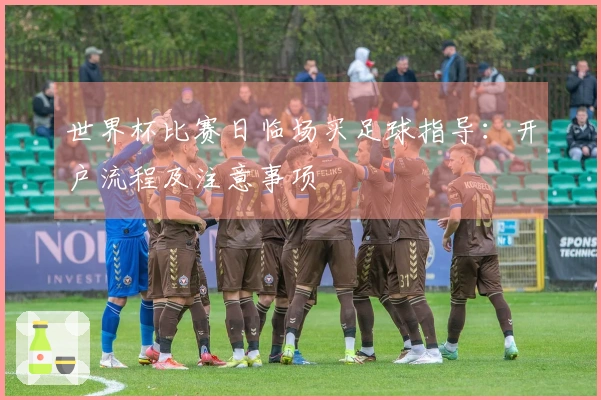 世界杯比赛日临场买足球指导：开户流程及注意事项